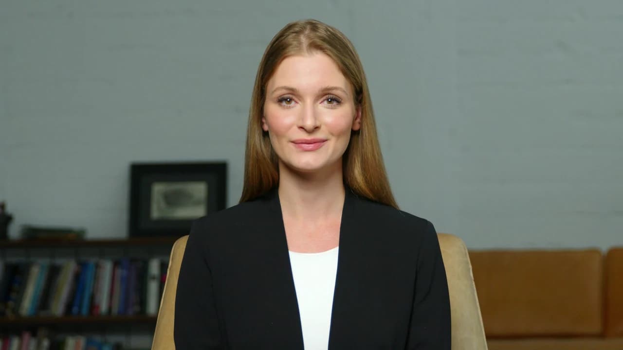 Hiring Manager, played by the Katya AI avatar